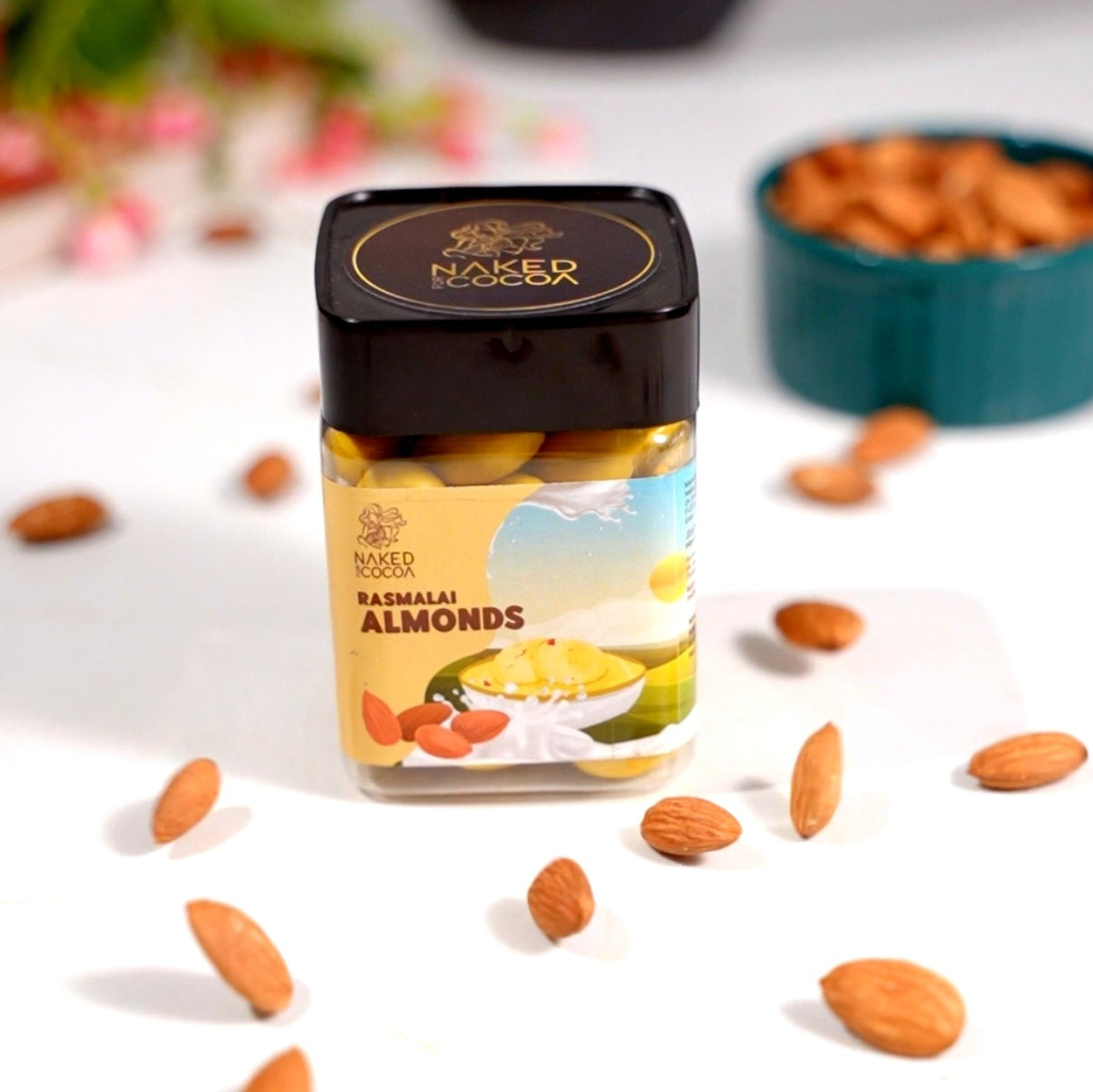 Rasmalai Almonds Chocolate Dragees - 120 gm (Pack of 2)